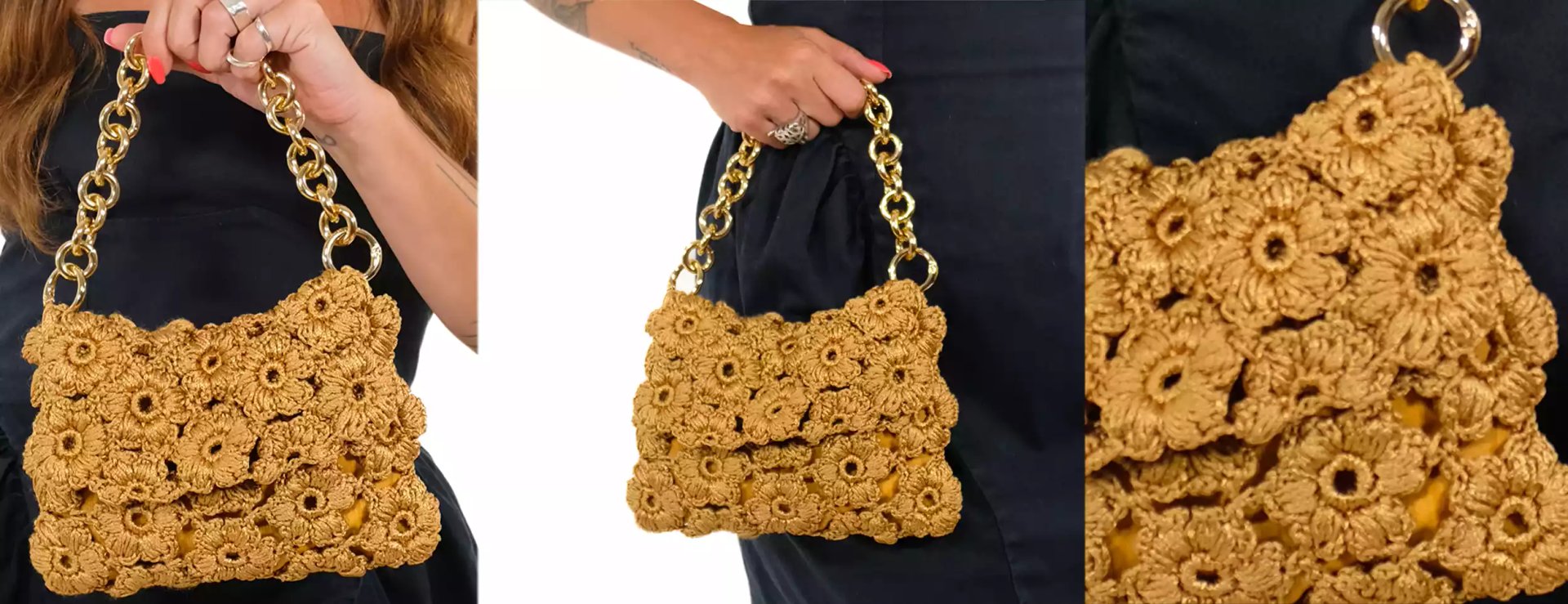 BOLSA JARDIM DOURADO